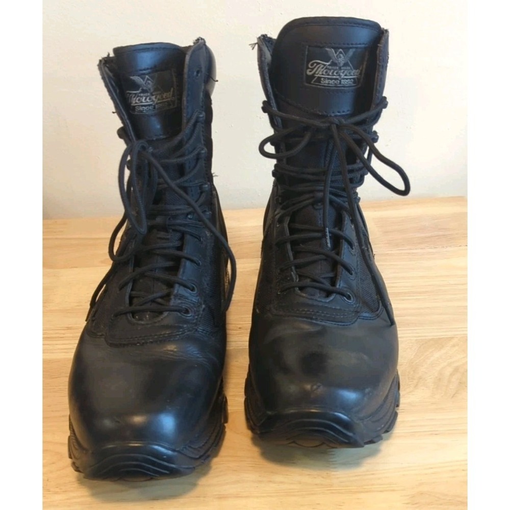 Thorogood 12M Boots Tactical Black DEUCE Military Electric Slip Safety Workwear